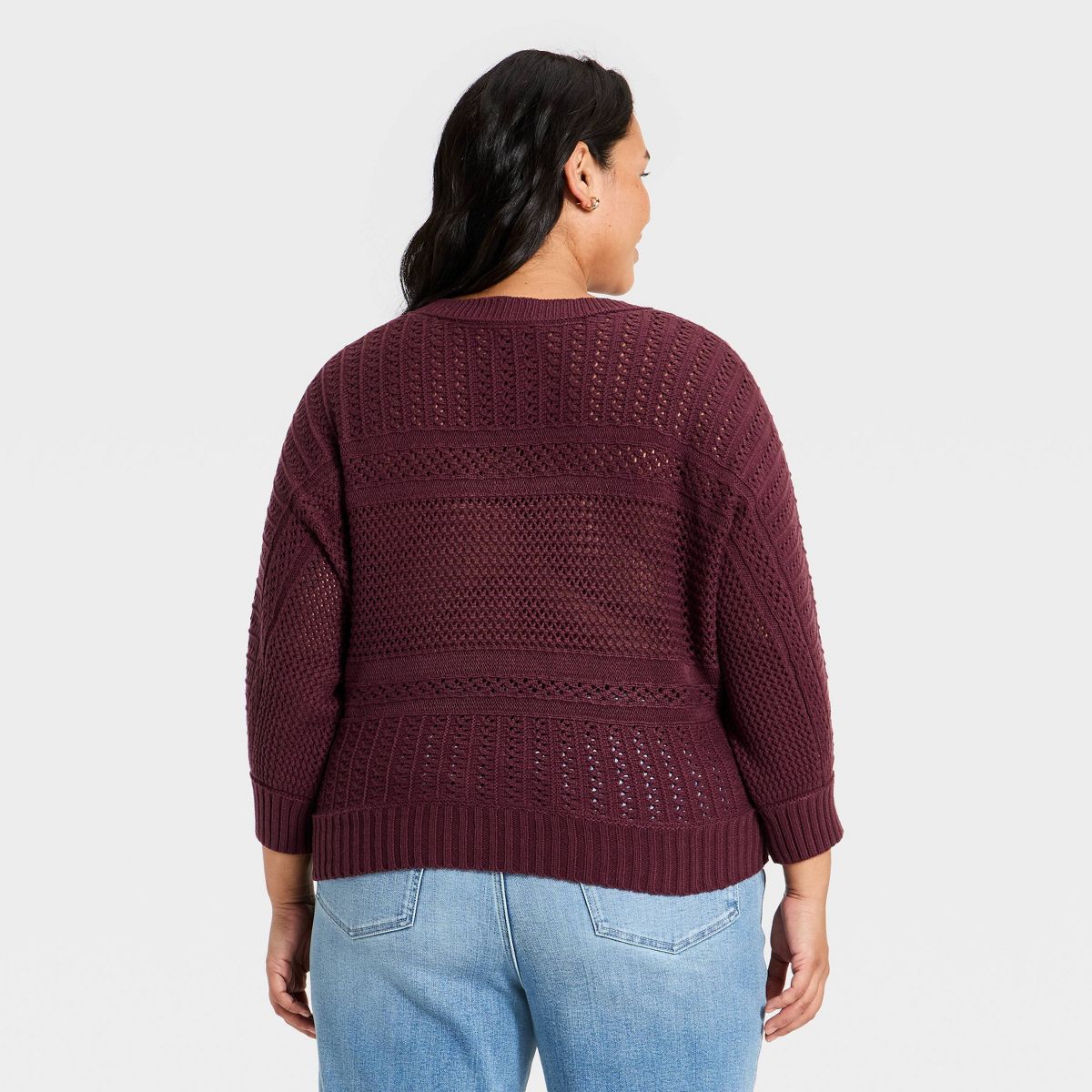 Women's Dolman Crewneck Pullover Sweater - Universal Thread™ - thumbnail 5