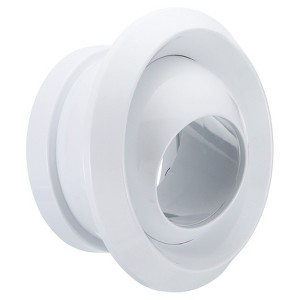 Unique Bargains Adjustable Ball Jet Nozzle Plastic Round Air Vent Cover - 1 of 4