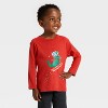 Toddler Boys' Long Sleeve Holiday Set - Cat & Jack™ - 3 of 4