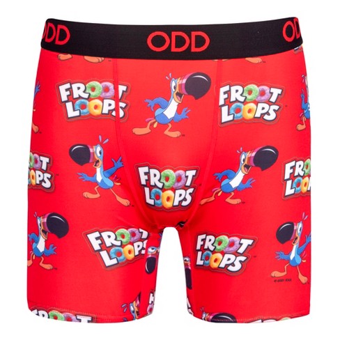 Odd Sox, Froot Loops, Novelty Boxer Briefs For Men, Adult, Xx
