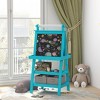 Acoinel Double Sided Art Easel with Storage Bins for Kids - 3 of 4