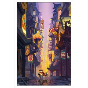 Trends International Kung Fu Panda 4 - Street Framed Wall Poster Prints - 1 of 4