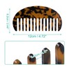 Unique Bargains Anti-Static Hair Comb Wide Tooth for Thick Curly Hair Hair Care Detangling Comb For Wet and Dry 2 Pcs - image 4 of 4