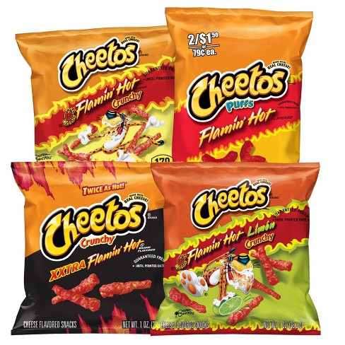 flamin hot cheetos food label