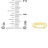 10k Yellow Gold 4.1mm MOM Heart Textured Filigree Ring - 4 of 4