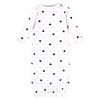 Hudson Baby Infant Girl Cotton Gowns, Girl Daddy Pink Navy - 4 of 4