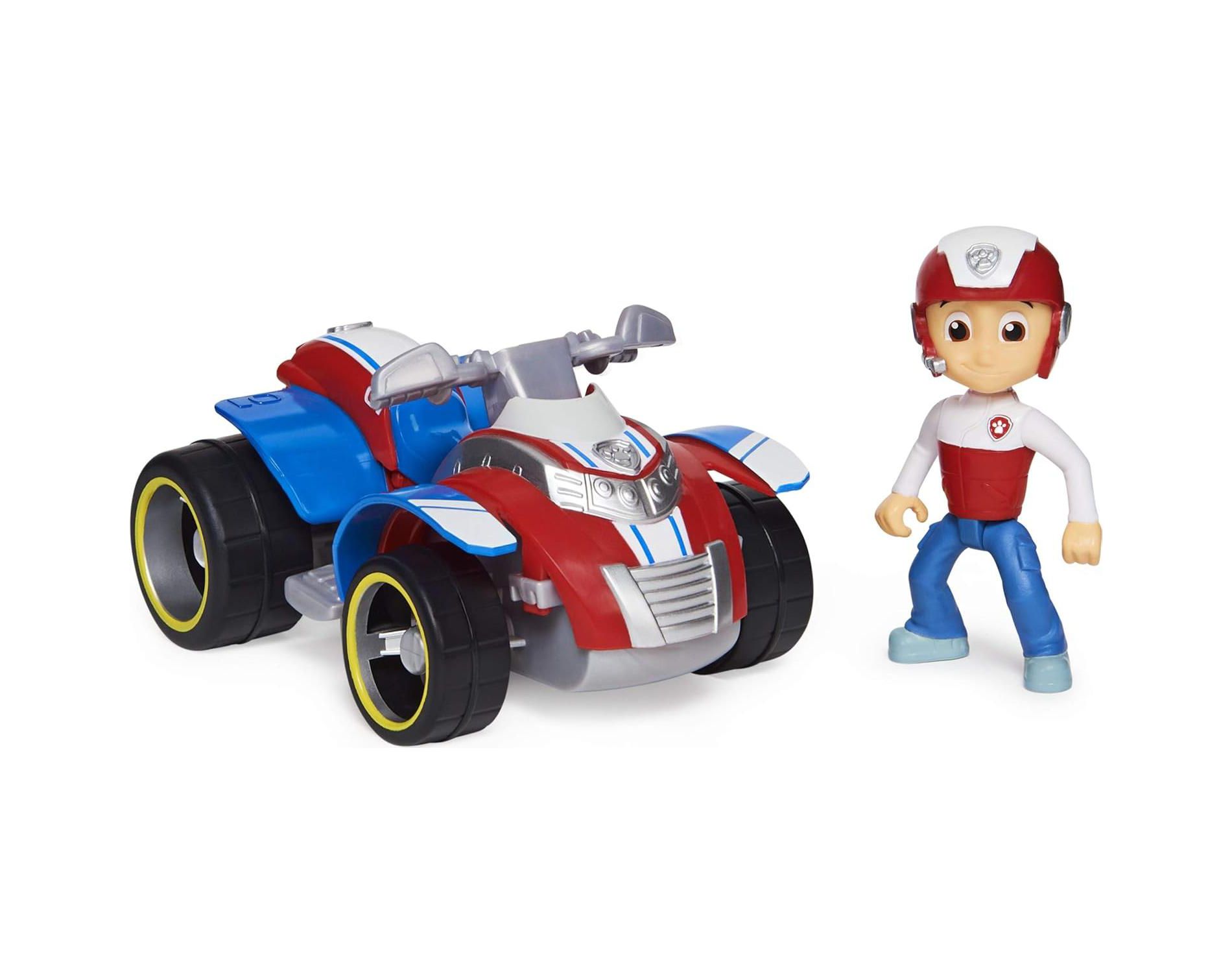Paw Patrol, Ryder’s Rescue ATV Vehicle with Collectible Figure, for Kids Aged 3 and up