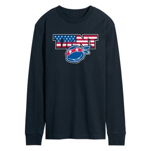 Men's - Teenage Mutant Ninja Turtles - Americana Long Sleeve Graphic T-Shirt - 1 of 4
