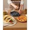 VEVOR Tortilla Press, 10 Inch Cast Iron Tortilla and Roti Maker, Heavy Duty Tortilladora Press, Pataconera Makers, Black - 4 of 4