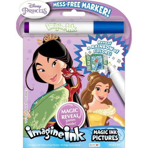 Crayola Color Wonder Disney Princess Coloring Page Set : Target