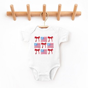 The Juniper Shop Coquette Flags Chart Baby Bodysuit - 1 of 2