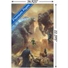 Trends International Justice League vs. Godzilla vs. Kong - Street Battle Unframed Wall Poster Prints - 3 of 4