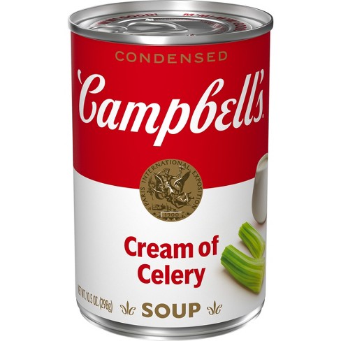 Campbell’s Condensed Cream Of Celery Soup - 10.5oz : Target