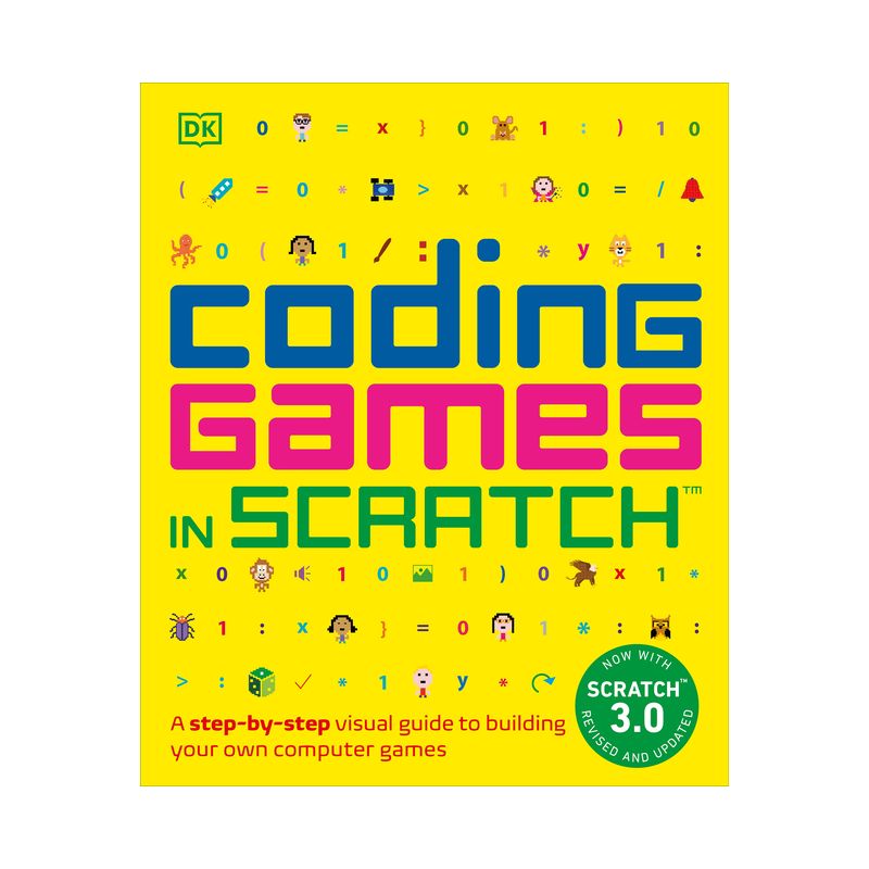 Coding Games in Scratch - (DK Help Your Kids) by  Jon Woodcock (Paperback), 1 of 2