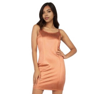 Slickblue Women's Square Neck Rhinestone Bodycon Mini Dress, Clubwear Style With Cami Straps, Color Options, Size S-L - 1 of 4