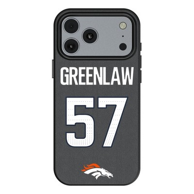NFL Denver Broncos Players Game Tactic MagSafe Compatible Cell Phone Case for Apple iPhone 17 Series