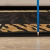 LunaLulinlk Animal Skin Patterns Black 2 ft. x 3 ft. Animal Print Area Rug - 4 of 4