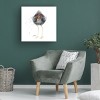 Canvas Wall Art - Shanda Louis 'Hell Chicken' Wall Art for Living Room, Bedroom, or Office Décor by Trademark Fine Art - 24 x 24 Inches - 4 of 4
