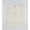 Calvin Klein Womens Printed Pleat Neck Sleeveless Tank Top - 2 of 2