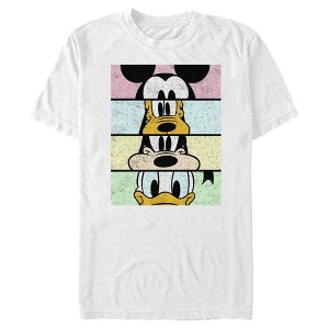Men's Mickey & Friends Cropped Portraits T-Shirt - 1 of 4