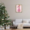 Stupell Industries Yeehaw Christmas Cowboy Black Framed Floater Canvas Wall Art - 2 of 4