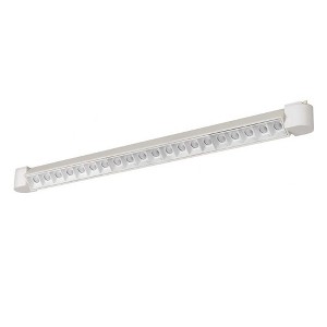 Cal Lighting HT-812M-WH Dimmable Integrated LED 60W, 3024 Lumen, 85 CRI, 3000K, 3 Wire Wall wash Track Fixture, White - 1 of 2