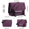 Messenger Bag for Women, 17 Inch Laptop Crossbody Bags Men Casual Satchel Shoulder Bag - 2 of 4