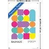 Trends International Reinders: Bauhaus - Funky Colors Unframed Wall Poster Print Clear Push Pins Bundle 14.725" x 22.375" - 3 of 4
