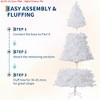 Artificial Christmas Tree Prelit, 4.5FT/6FT/7.5ft /9FT Lighted Xmas Pine Tree Holiday - 3 of 4