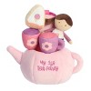 ebba Small My Lil Tea Party Baby Talk Engaging Baby Stuffed Animal Purple 9" - 2 of 4