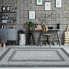 Non-Slip Kitchen Runner Rug, Washable Boho Vintage Rug with Rubber Backing for Hallway, Entryway, Laundry Room - 3 of 4