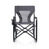 Oniva Woodland Outdoor Portable Rocking Chair - Charcoal Gray - 2 of 4