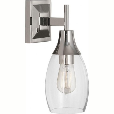 Robert Abbey Lighting Grace 1 - Light Wall Light in  Polished Nickel