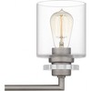 Quoizel Lighting Jaspar 4 - Light Vanity in  Antique Nickel - 3 of 4