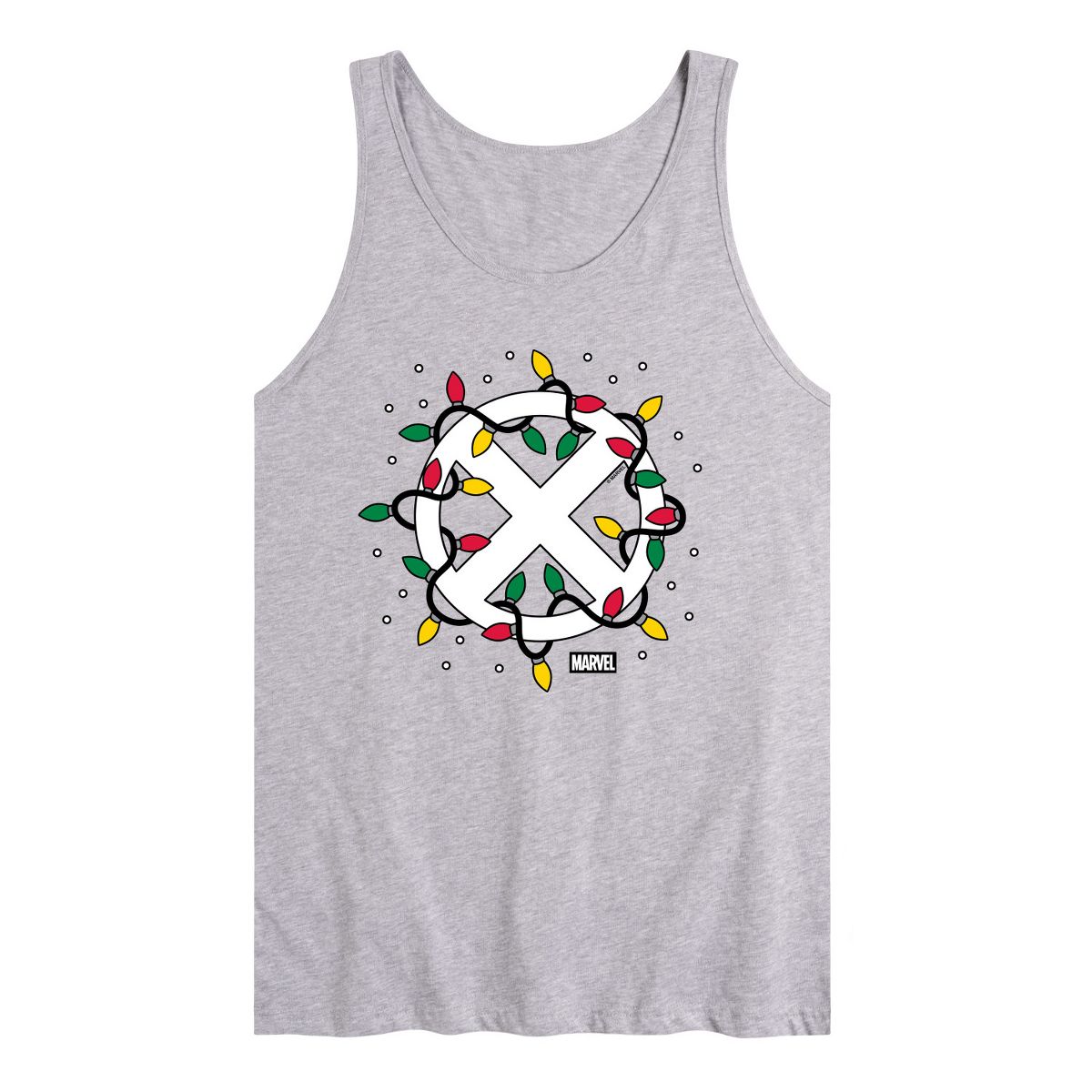Men's - Marvel - Holiday Xmen Logo Graphic Tank Top