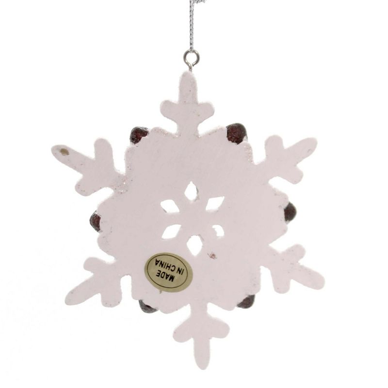 Midwest CBK 3.75 In Sport Snowflake Ornament Game Sportsmanship Tree Ornaments, 2 of 3
