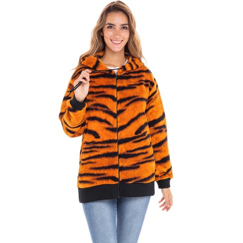 Alexander Del Rossa Women's Fleece Zip Up Hoodie With Zipper Side Alexander Del Rossa Women's Fleece Zip Up Hoodie With Zipper Side