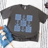 Simply Sage Market Anchor Wheel Grid Heavyweight Tee - 3 of 4