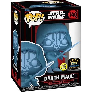 Funko POP! Star Wars Episode I Darth Maul Hologram Glow Exclusive #740! - 1 of 4
