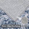 Runner Retro Vintage Irregular Pattern Thin Washable Non Skid for Entryway Bedroom Kitchen Office & Dining Table - 3 of 4