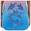 Guy Harvey Women's Dolphin Time Short Sleeve Slub Tee - 4 of 4