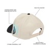 Kaiju No. 8 Monster 8 White Snapback Hat - 4 of 4