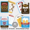 Big Dot of Happiness Oktoberfest - 4 Beer Festival Games - 10 Cards Each - Gamerific Bundle - image 2 of 4