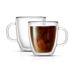 Savor Double Wall Insulated Glass Mugs - 13.5 oz - Set of 2 : Target