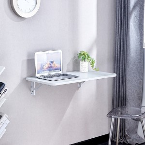 Wall Mounted Fold Table, Fold Down Desk, Small Spaces/Workbench/Garage/Shed/Home Office/Laundry Room/Home Bar/Kitchen/Dining Room - 1 of 4