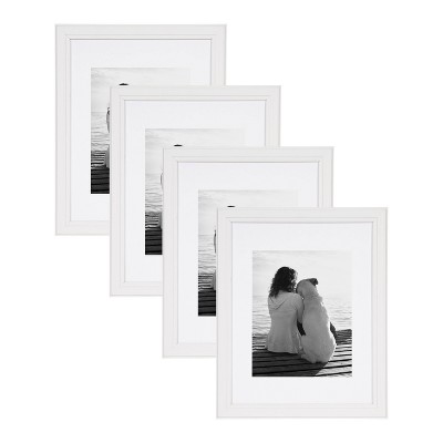 11" x 14" Matted to 8" x 10" Kieva Wall Frame - Kate & Laurel All Things Decor