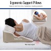MaseiKar Side Sleeper Pillow with Arm Hole, Side Sleeper Pillows for Adults with Adjustable U-Shaped Headrest Pillow, Pillows for Neck, white - 3 of 4
