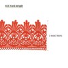 Unique Bargains Cotton Vintage Hollow Lace Decorative Ribbon Trim 4.8 Yards x 3 Inch - 2 of 3