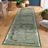 Coolmee Washable Modern Stripe Carpet Non Slip Soft Rubber Backed Rug,Low Pile Area Rug for Bedroom Office DiningRooBeige - 4 of 4