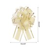 Unique Bargains Christmas Wedding Car Basket Gift Wrapping Large Organza Pull Bow 20 Pcs - 2 of 4